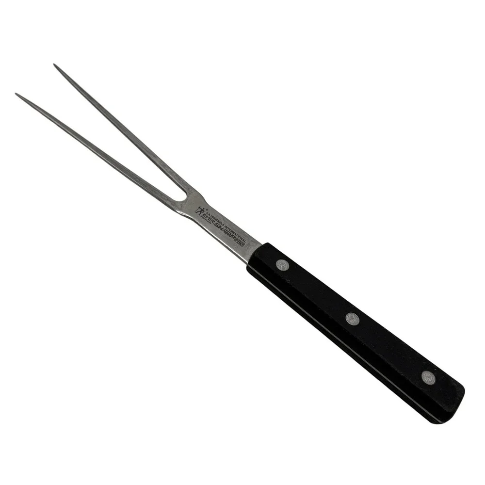 JA Henckels International EverSharp Pro Carving Fork Stainless Steel Japan Black